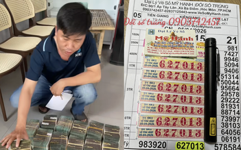 Mua vé số 'cho vui', người phụ nữ trúng độc đắc 14 tỉ xổ số miền Nam