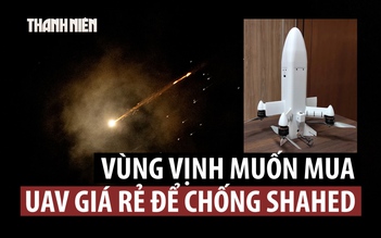 Các nước giàu vùng Vịnh muốn có UAV giá rẻ để chặn bầy Shahed của Iran