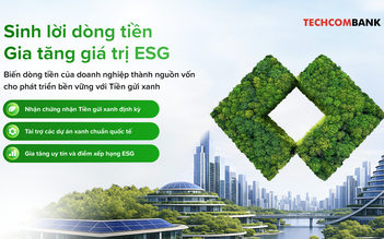 Techcombank ra mắt Tiền gửi Xanh: Giải pháp tài chính bền vững cho doanh nghiệp