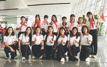 Gần 200 thanh, thiếu nhi Việt Nam tham gia ‘hành trình đỏ’ tại Trung Quốc