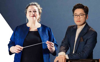 Nữ nhạc trưởng người Pháp biểu diễn tại TP.HCM