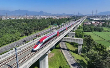 Sáng nay khởi công đường sắt tốc độ cao Hà Nội - Quảng Ninh 350 km/giờ