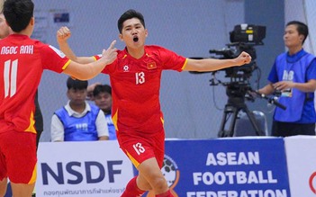 Đội tuyển futsal Việt Nam thắng đậm Úc, đoạt HCĐ Đông Nam Á