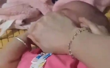Vụ cháu bé bị bạo hành bóp chặt mặt: Mẹ gửi clip để trêu tức 'chồng hờ'