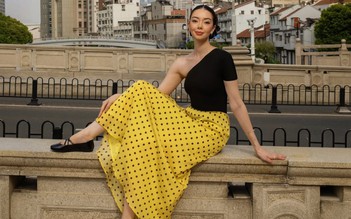 Chân váy chấm bi, điểm nhấn cổ điển cho phong cách hè