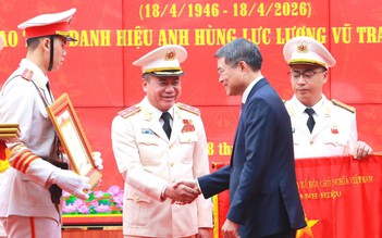 Giám đốc Công an Hà Nội được phong tặng danh hiệu Anh hùng