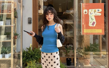 Bản giao hưởng dịu dàng của áo hai dây phối chân váy midi