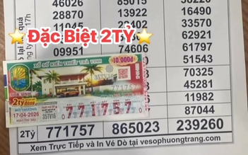 Mua vé số mỗi ngày, người đàn ông trúng độc đắc xổ số miền Nam