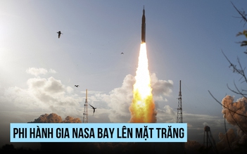 Xem tên lửa đưa phi hành gia NASA rời trái đất lên mặt trăng