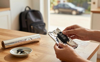 Giải mã mẹo gói chìa khóa xe ô tô vào giấy bạc để chống trộm