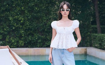 Mùa hè, mùa diện áo trễ vai, áo nhún ngực