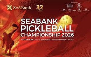 SeABank tổ chức giải Pickleball Championship 2026 gây quỹ học bổng cho trẻ em nghèo 