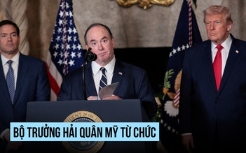 Bộ trưởng Hải quân Mỹ bất ngờ từ chức