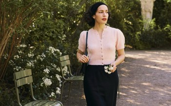 Cảm hứng vintage từ chân váy lụa, áo cardigan len