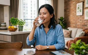 Trời nắng nóng nên uống nước bao nhiêu độ để tốt cho sức khỏe?