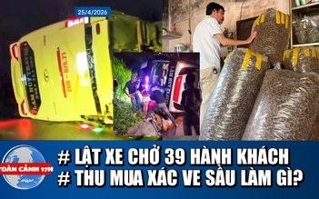 Toàn cảnh 17h: Lật xe chở 39 hành khách ở Lào Cai | Bất thường thu mua xác ve sầu giá cao