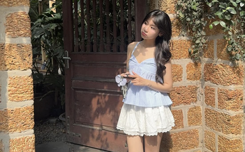 Nhẹ nhàng và bay bổng cùng chân váy xòe ngắn