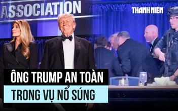 Vợ chồng Tổng thống Trump an toàn trong vụ nổ súng tại sự kiện, một người bị bắt