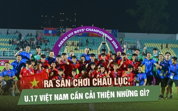 U.17 Việt Nam cần hoàn thiện gì khi bước ra sân chơi châu lục?