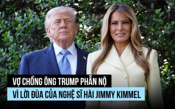Vợ chồng ông Trump phẫn nộ vì lời đùa 'goá phụ' của nghệ sĩ hài Jimmy Kimmel
