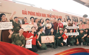 Chuyến tàu đoàn viên Hà Nội 5 Cửa Ô mừng 30.4