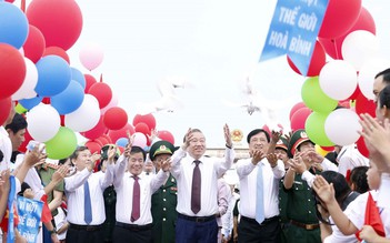 Tổng Bí thư, Chủ tịch nước Tô Lâm dự lễ thượng cờ 'Thống nhất non sông'