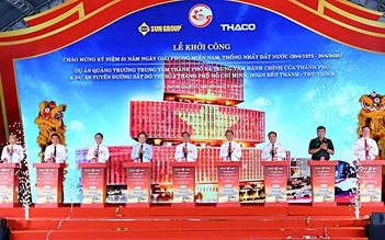 Sáng nay, TP.HCM khởi công, khởi động loạt siêu dự án hơn 280.000 tỉ đồng
