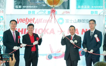Vietjet khai trương đường bay thẳng Hà Nội - Shizuoka, quê hương núi Phú Sĩ
