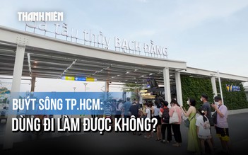 Người dân muốn đi làm bằng buýt sông TP.HCM, nhưng vì sao vẫn chưa phổ biến?