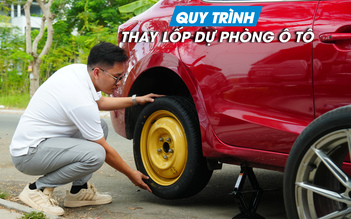 Quy trình thay lốp dự phòng cho ô tô?