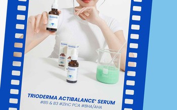 Review serum Trioderma ActiBalance+ Serum có kiểm soát nhờn giúp sạch mụn, ngừa thâm sau 1 tuần?