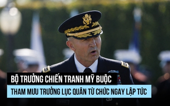 Tham mưu trưởng Lục quân Mỹ từ chức theo yêu cầu từ Bộ trưởng Quốc phòng