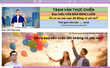 Bí quyết ôn thi tốt nghiệp THPT đạt điểm cao: Đọc hiểu văn bản nghị luận