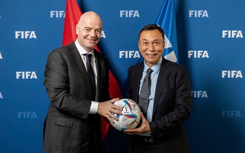 Chủ tịch VFF Trần Quốc Tuấn cùng 2 lãnh đạo khác tham dự Đại hội FIFA