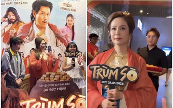 Diễn viên Thanh Thúy diện đồ khác lạ, quảng bá phim 'Trùm Sò'