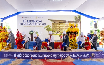 VinaLiving khởi công xây dựng trung tâm thương mại thuộc dự án Salacia Villas