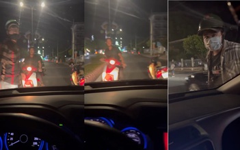 Công an xác minh nhóm người chặn ô tô, đập bể kính chắn gió ở Vĩnh Long