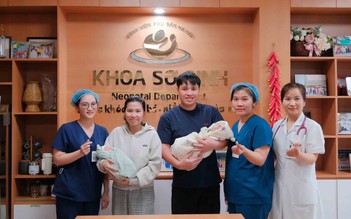 Điều trị, nuôi dưỡng thành công song sinh sinh non chưa đến 28 tuần tuổi