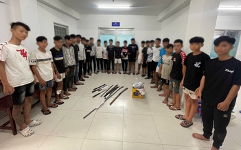 Cần Thơ: 23 thanh thiếu niên đánh nhau, 4 người bị thương