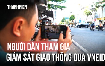 Người dân mạnh tay phản ánh vi phạm giao thông bằng VneID