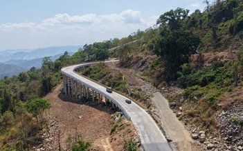 Nâng cấp quốc lộ 28B khó hoàn thành trong tháng 4 vì giá xăng dầu