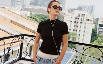 Quần jeans ống rộng quá quyến rũ với phần cạp thấp