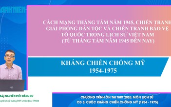 BÍ QUYẾT ÔN THI THPT 2026 | Môn lịch sử | Chuyên đề 5 | Kháng chiến chống Mỹ (1954 - 1975)