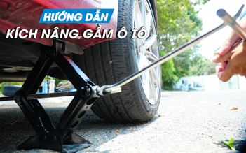 Kích nâng xe thế nào để tránh sụp gầm?