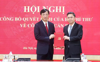 Trưởng Ban Tổ chức Thành ủy Hà Nội làm Phó trưởng ban Tổ chức Trung ương