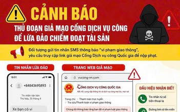 Cảnh giác thủ đoạn giả mạo Cổng dịch vụ công để chiếm đoạt tài khoản ngân hàng