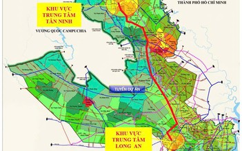 Tây Ninh sắp xây trục giao thông hơn 20.700 tỉ đồng kết nối 2 tỉnh cũ