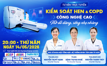 Kiểm soát Hen & COPD bằng công nghệ cao: Thở dễ dàng, sống nhẹ nhàng