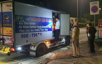 Phát hiện xe tải chở hơn 1,5 tấn gà 'bẩn' vào TP.HCM tiêu thụ