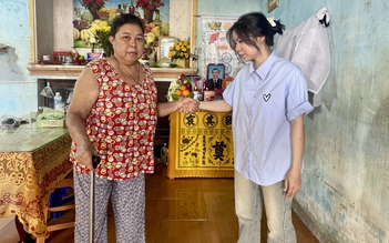 Cha mất giữa biển, nữ sinh viên có nguy cơ bỏ học